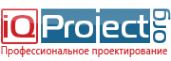Логотип компании IQ project